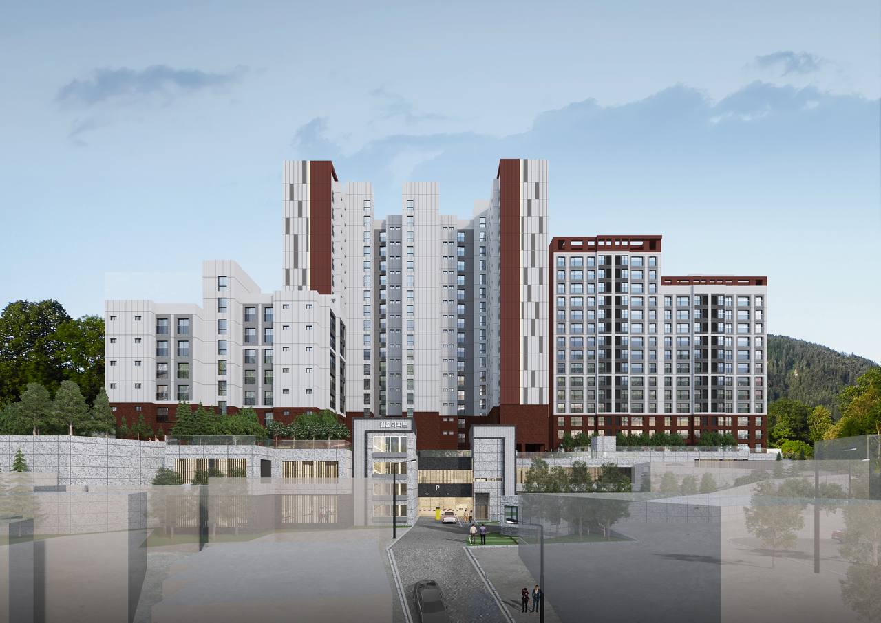 서울 오류동 길훈아파트 소규모재건축 조감도