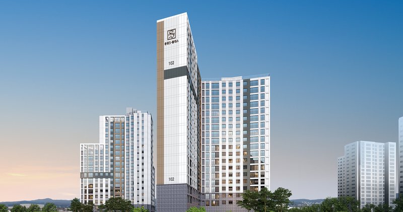 광주 산수동 553-44번지 일원 가로주택정비사업 조감도