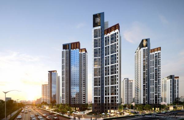 대전 유천동 3구역 재개발 조감도